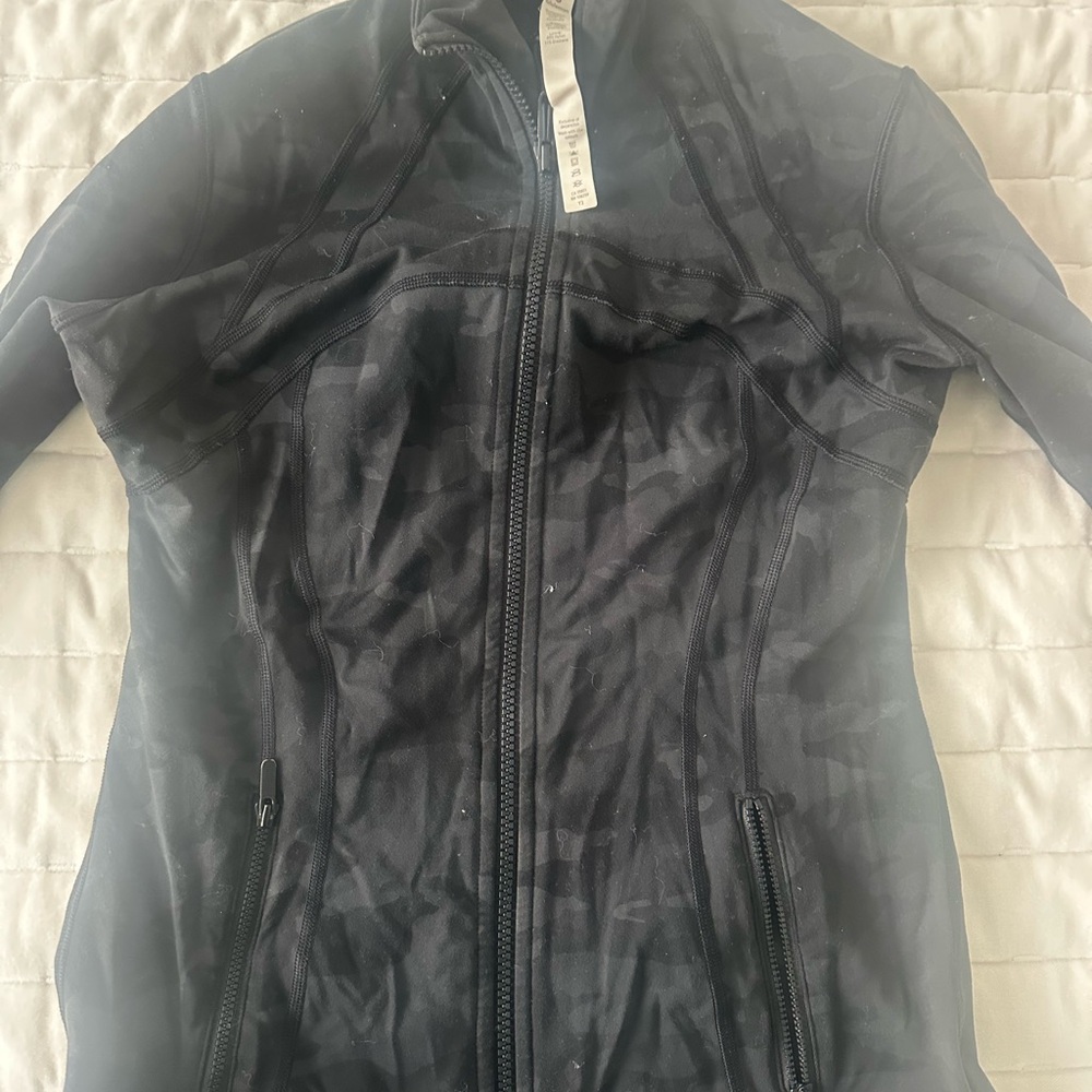 Lululemon Athletica Black Camo Hoodie